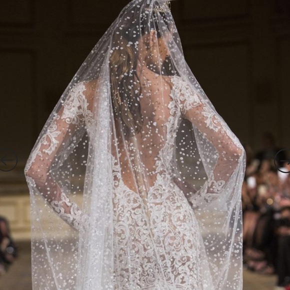NEW Berta 16-27 Sparkly Veil - Picture 2 of 2